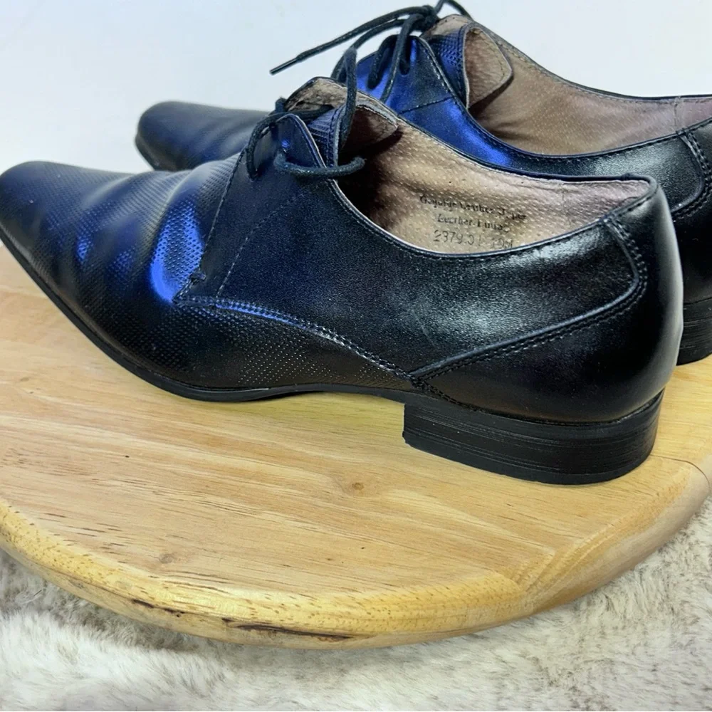 Fratelli Select Classic Black Leather Oxford‎ Shoes Men’s 10